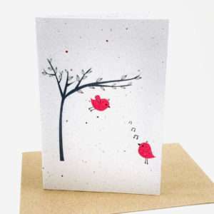 Growing Paper greeting card